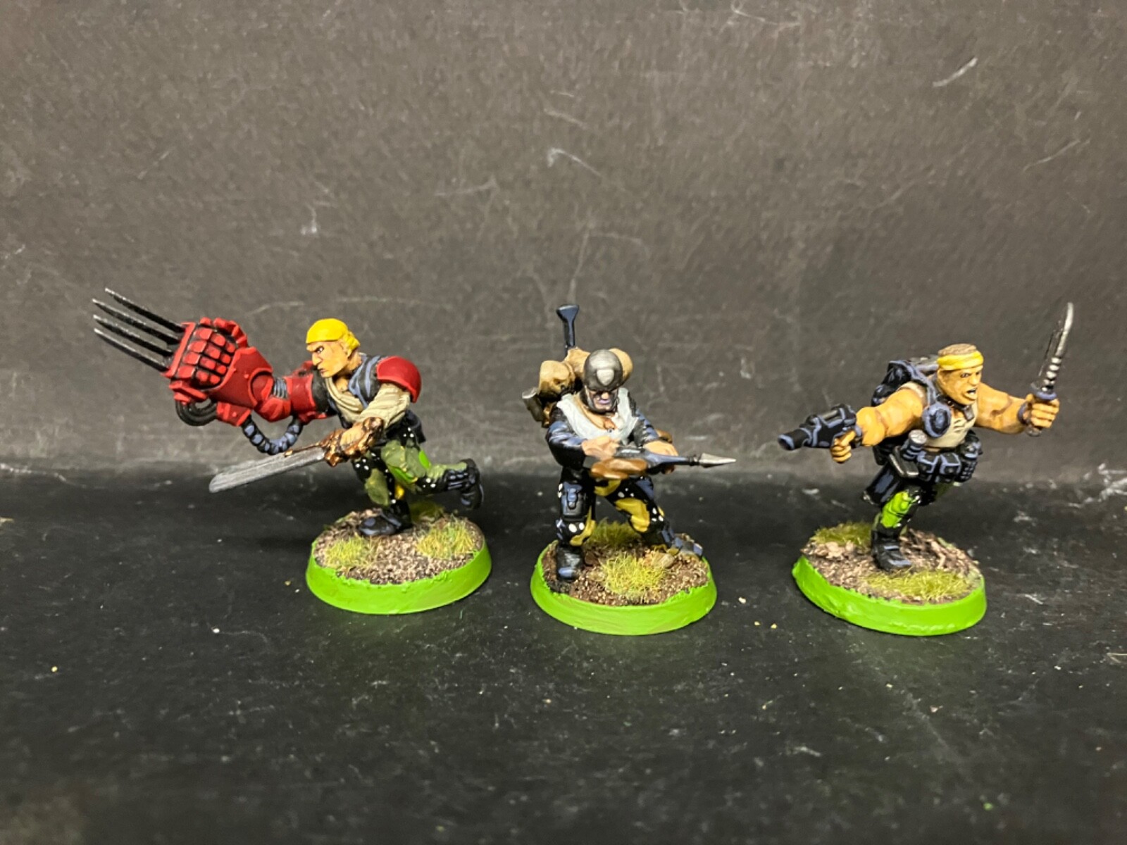 Warhammer 40k CATACHAN JUNGLE FIGHTERS squad Imperial Guard conversions painted Games Workshop - фотография #4