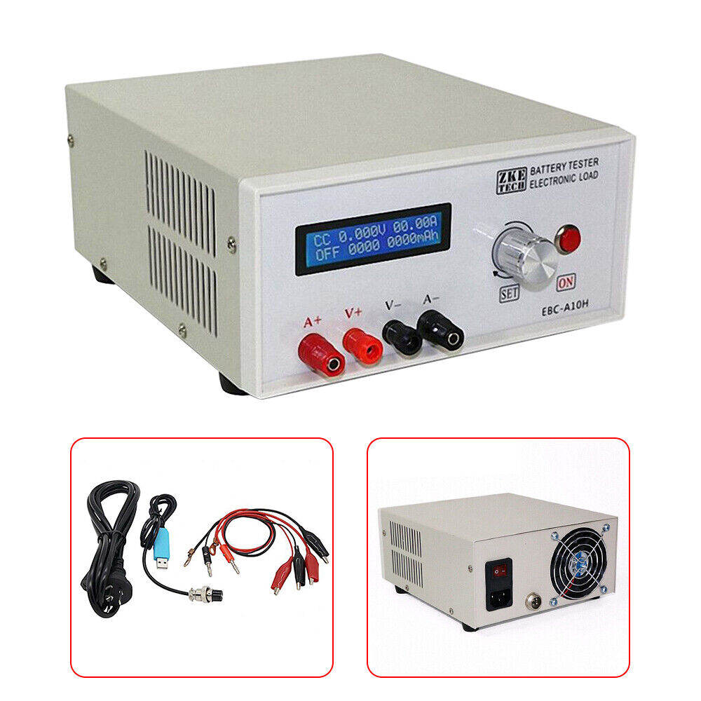 EBC-A10H 5A-10A Electronic Load Battery Capacity Tester Charge Discharge Tester Unbranded Does Not Apply - фотография #4