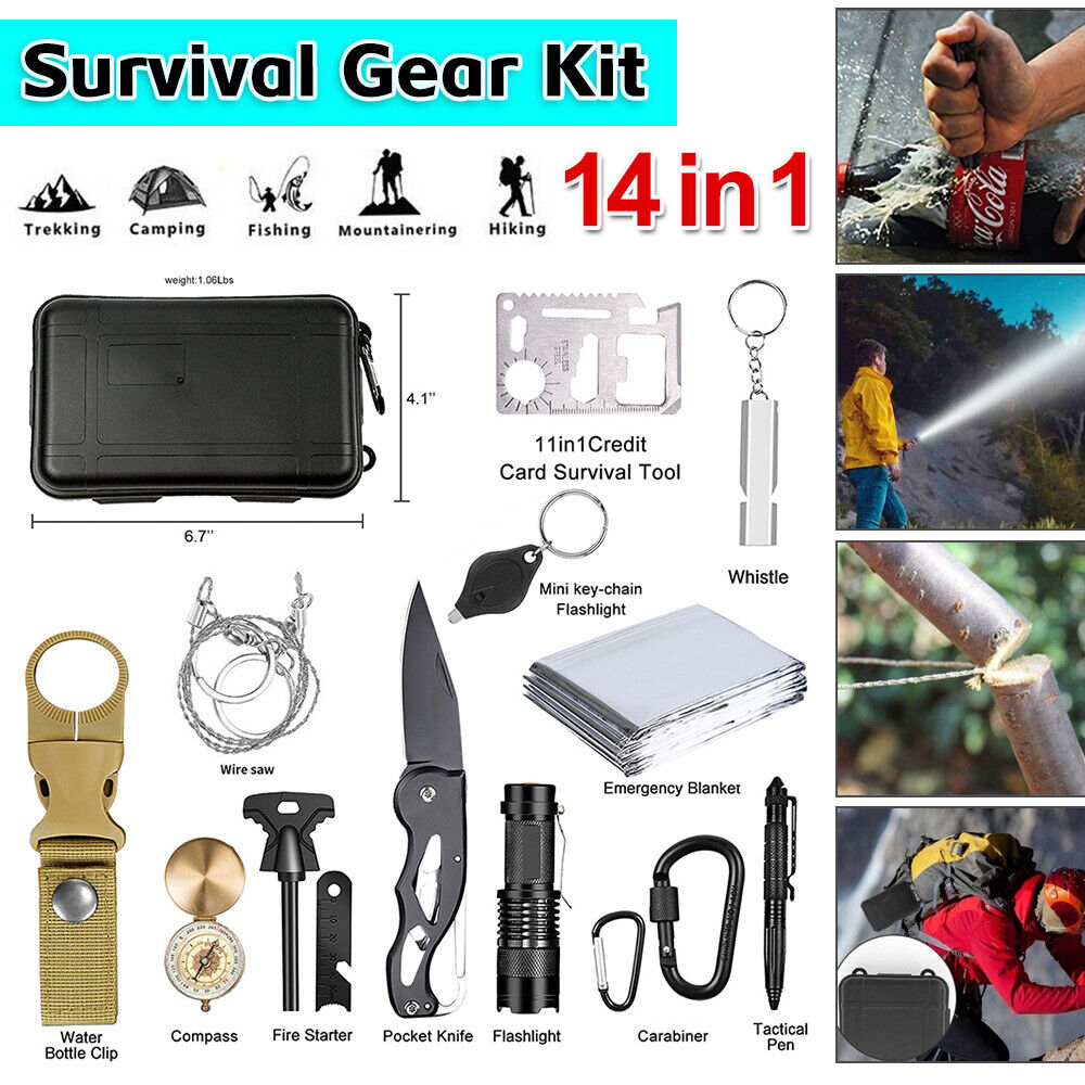 Bug Out Bag Outdoor Emergency Backpack Survival Gear Folding Solar Panel Charger Kepeak Tactical Camping Emergency Tool - фотография #18