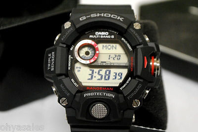 Casio G-Shock Rangeman "Master of G" Stainless Steel Solar Watch 9400 GW9400-1CR Casio GW94001