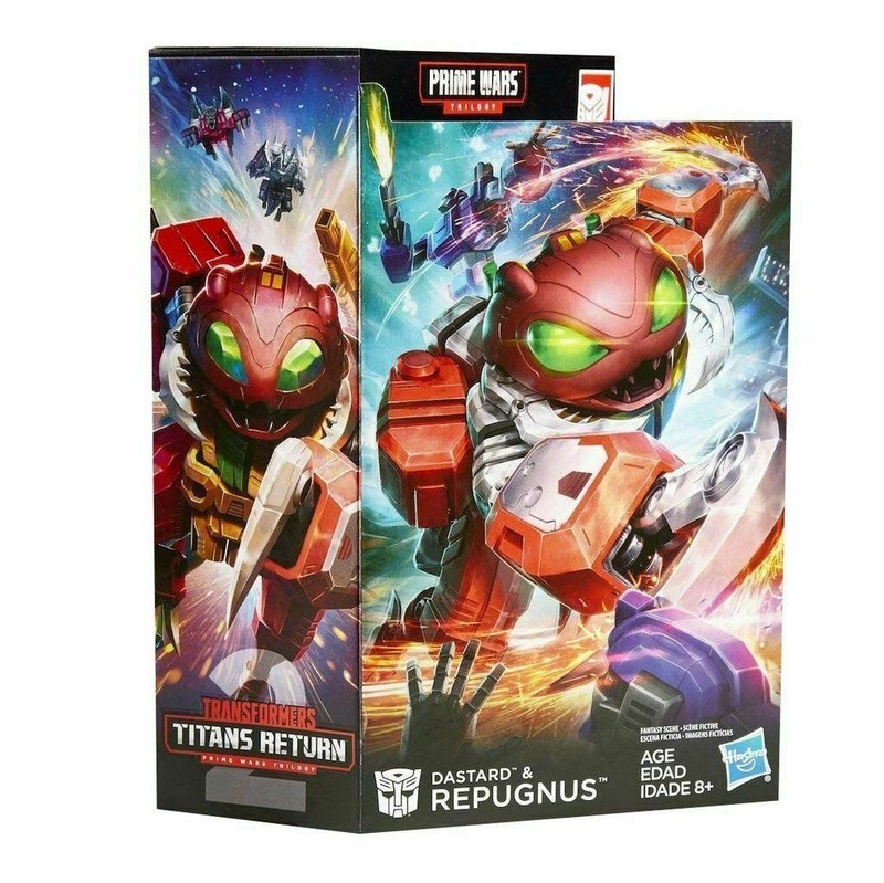 Hasbro TRANSFORMERS PRIME WARS TRILOGY TITANS RETURN DASTARD REPUGNUS DELUXE Hasbro E1797