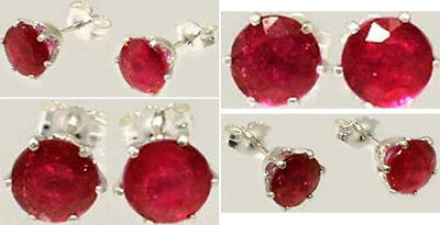 Ruby Earrings 3½ct Antique 19thC Medieval Enemy Peace Maker Danger Approach  Без бренда