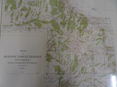 Lot 7 antique U. S. State maps Wyoming Idaho Washington Nebraska Railroads B24 Без бренда - фотография #8