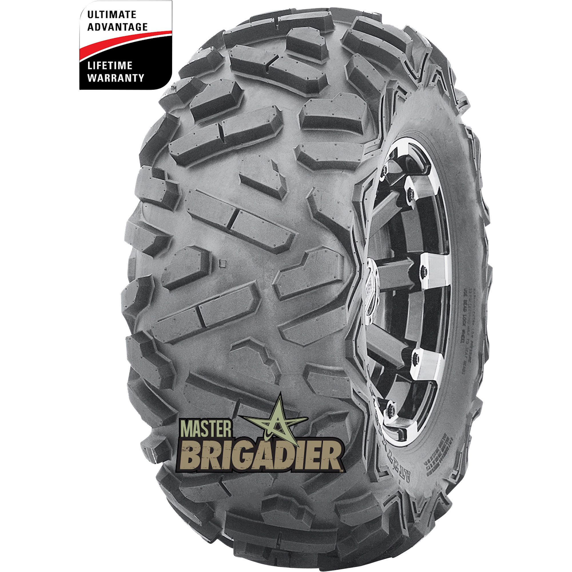 MASTER Brigadier ATV/UTV Tire, 27 x 9.00-14, Model# 540670 Без бренда 3998531