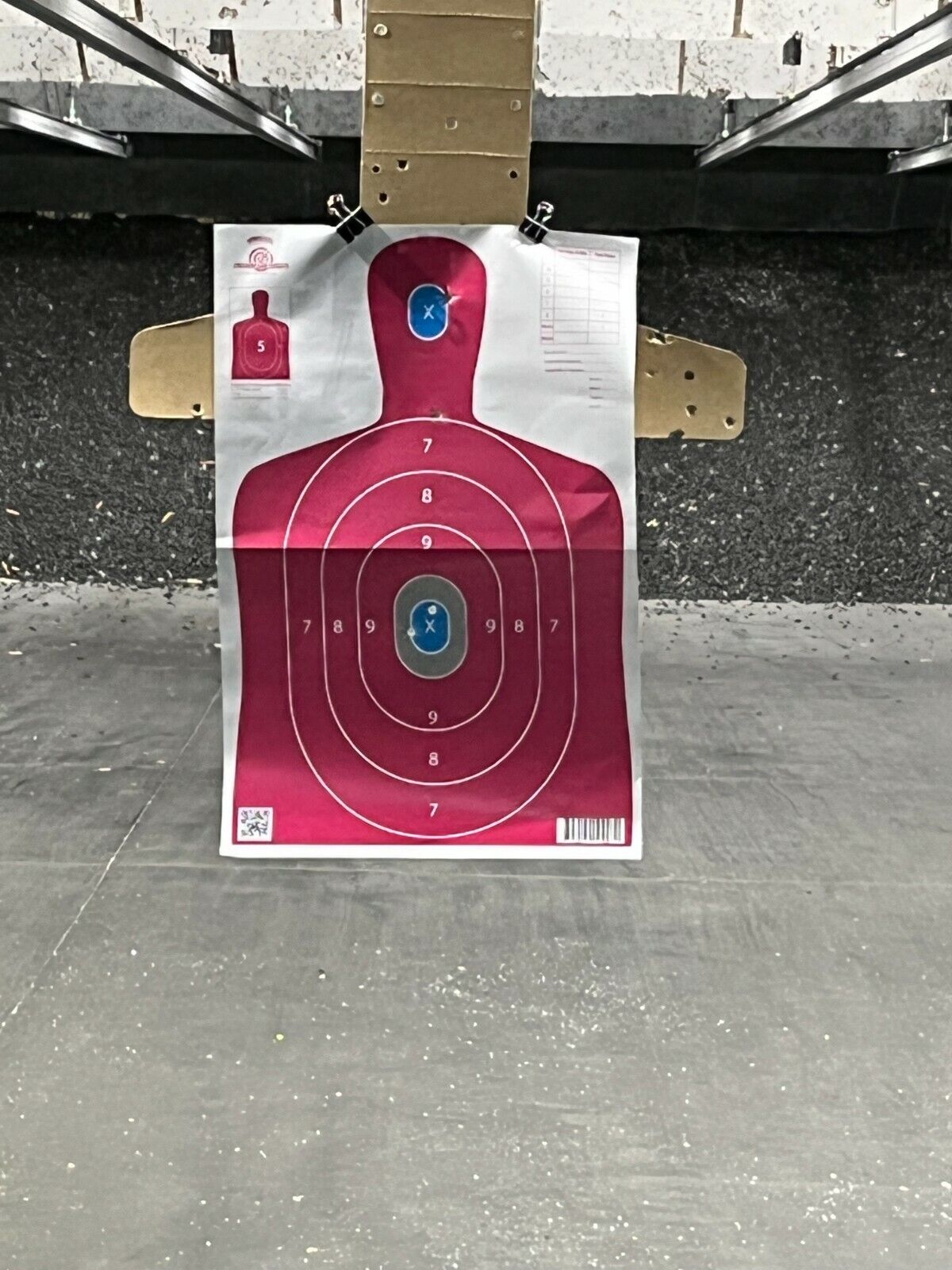 25 Paper Shooting Targets Range Gun Rifle Pistol Firearms Pink Silhouette 12x18 Freedom Gun Targets 93817 - фотография #3