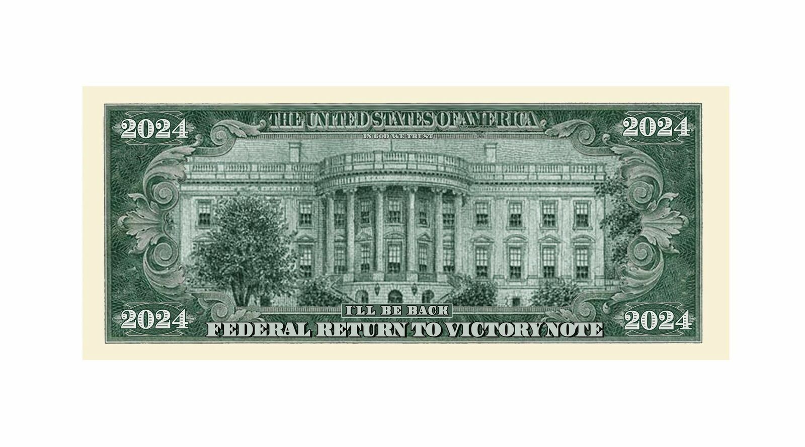 Donald Trump 2024 President Terminator 50 Pack Political Novelty Dollar Bills Без бренда - фотография #3