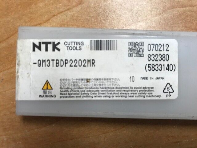 NTK Cutting Tools Carbide Inserts QM3 TBDP2202MR ngk - фотография #4