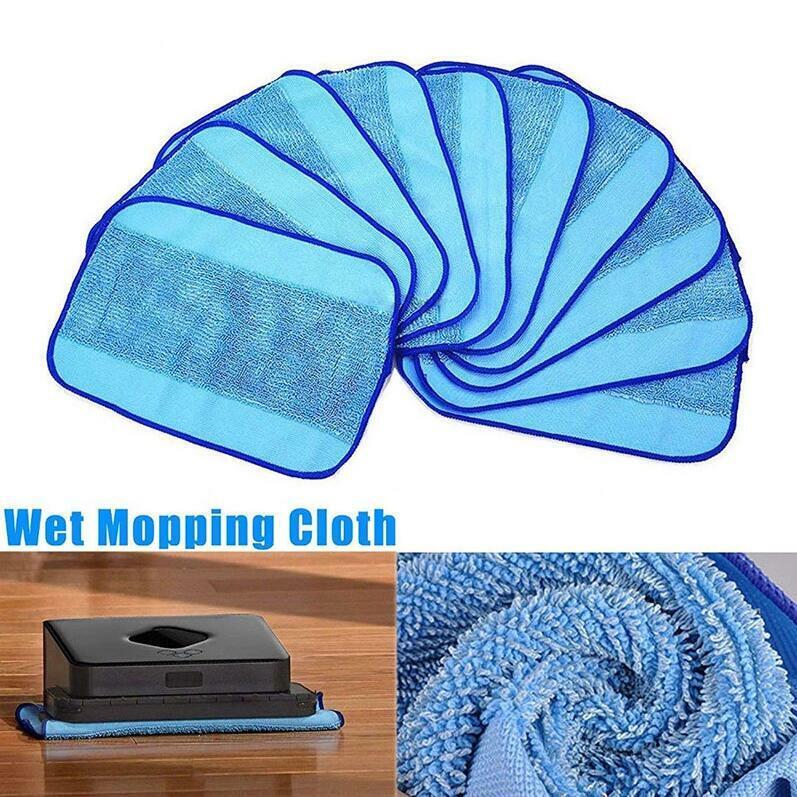 5/10Pcs Wet Washable Pads Mopping Cloth For iRobot Braava 380 380t 320 Mint 4200 Unbranded Does Not Apply - фотография #11