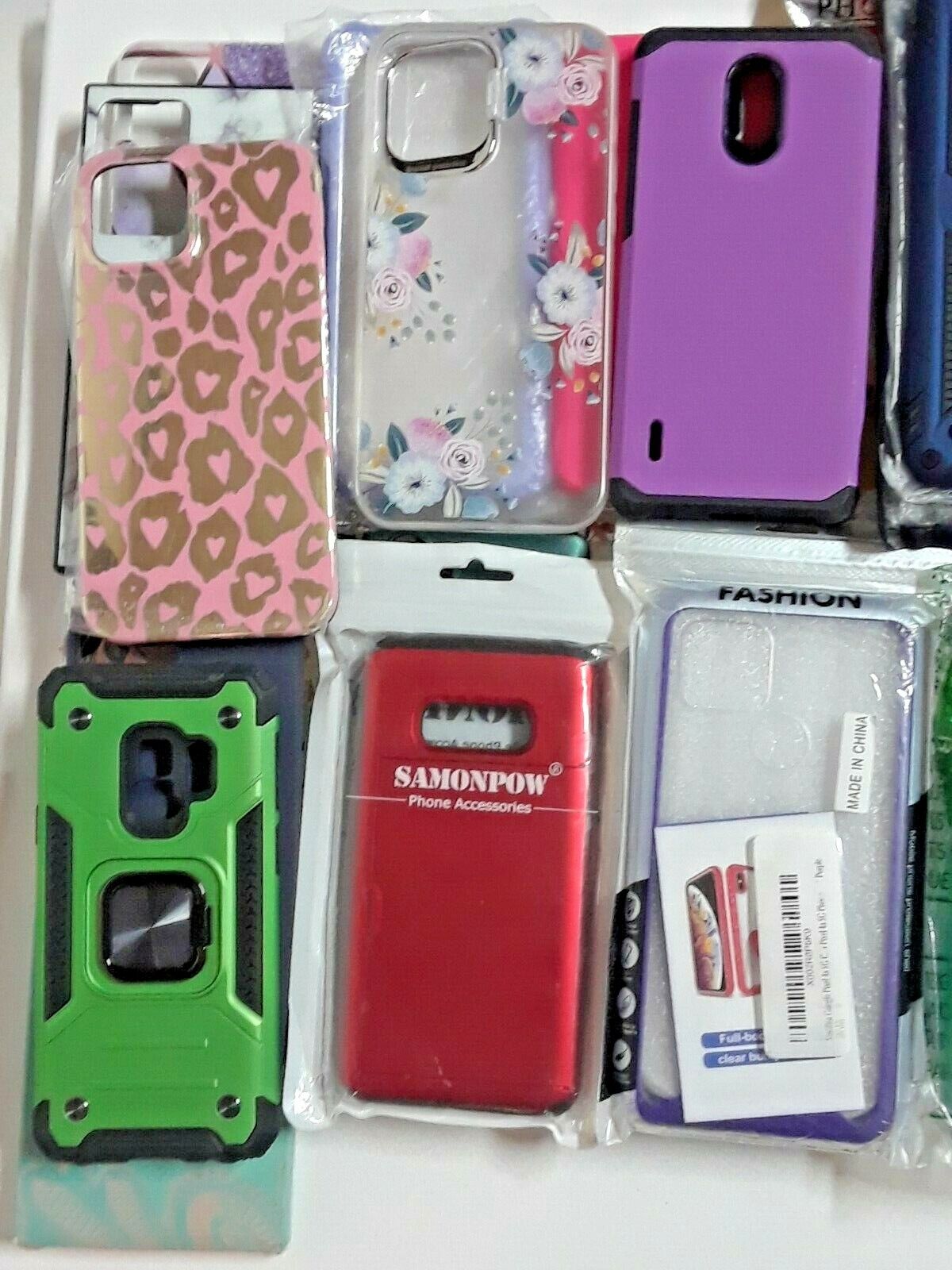 bundle of 36 assorted mixed brands cell phone cases for resale. colors, photos + Unbranded does not apply - фотография #5