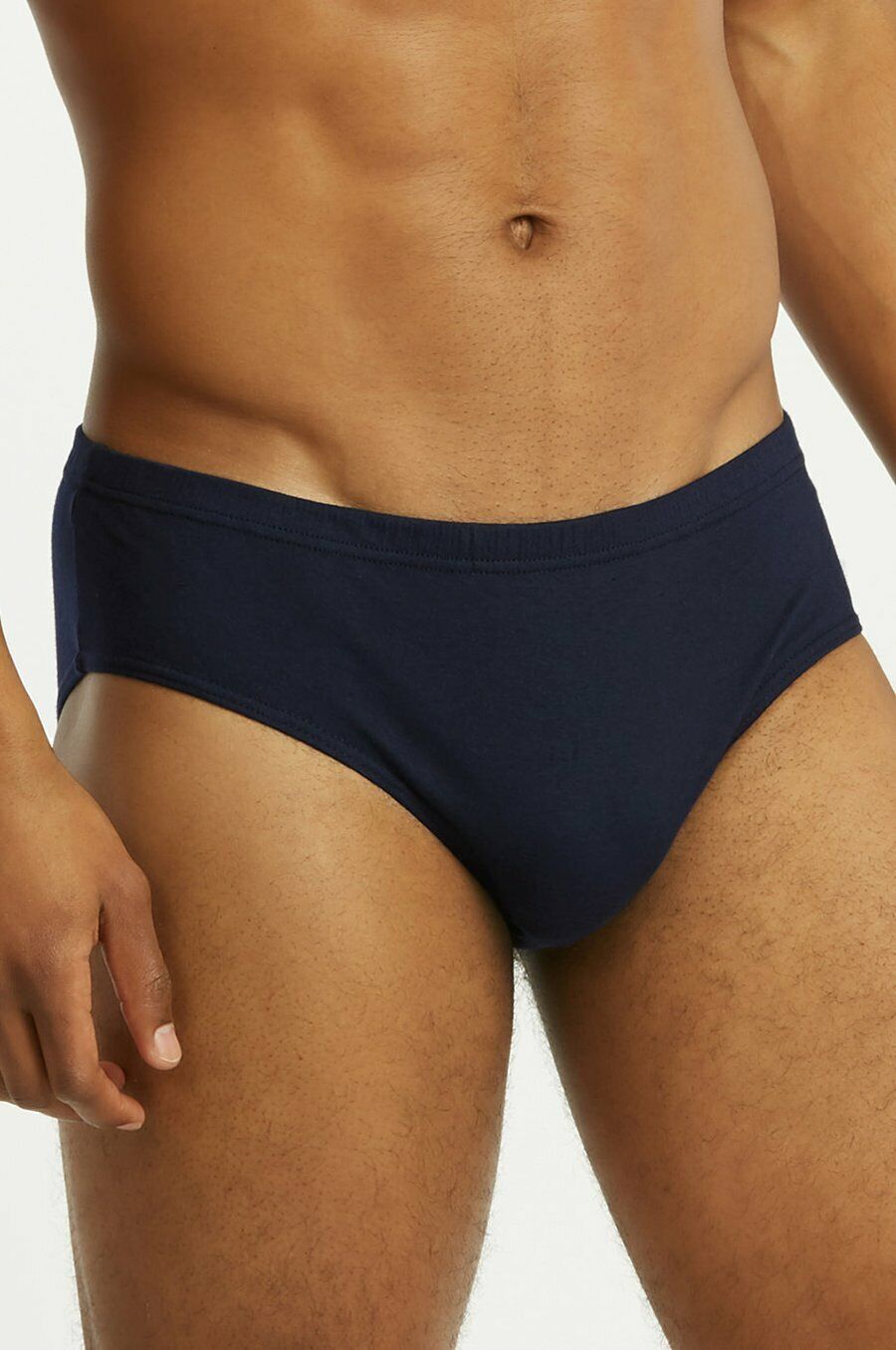 3 Pack Mens Bikinis Briefs Underwear 100% Cotton Plain Knocker Size Medium 32-34 Knocker - фотография #2