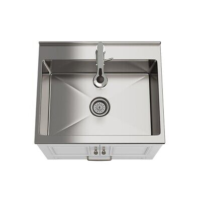 Simpli Home Cardinal Transitional 28"Laundry Cabinet Faucet Stainless Steel Sink Без бренда AXCLDYCAR28-SS - фотография #7