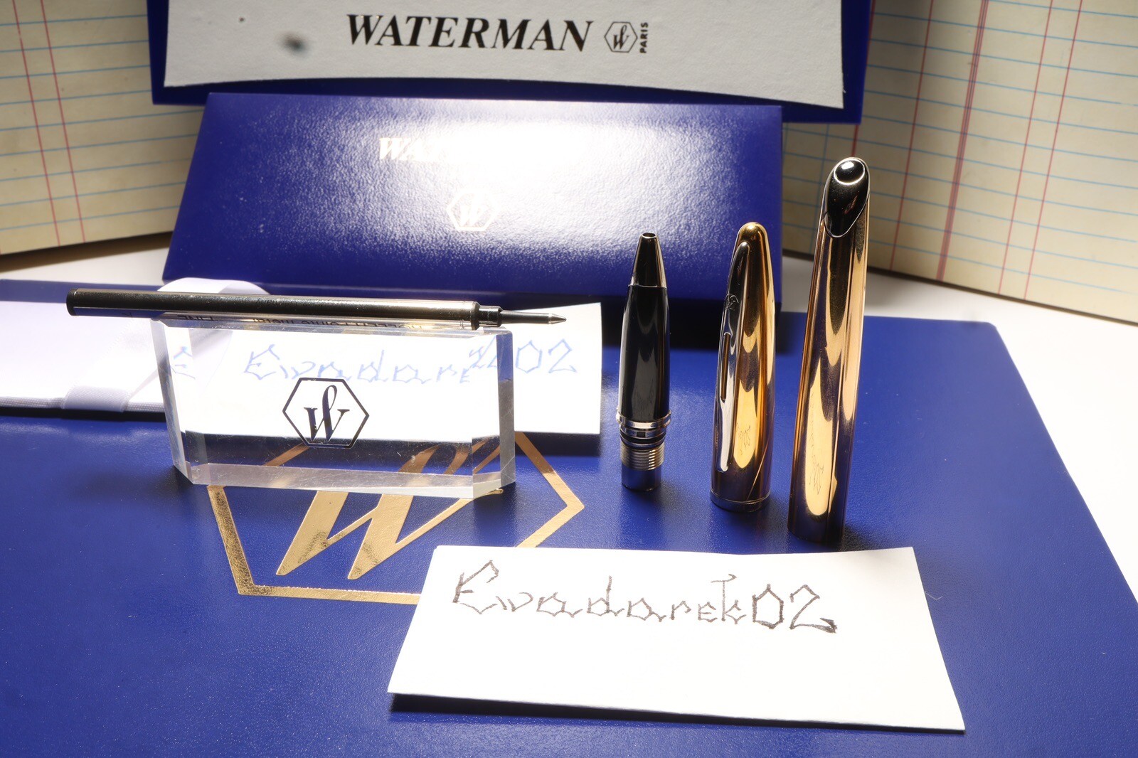 Waterman CARENE Rollerball Meridian Pink Gold Edition, Rare, LOOK Waterman - фотография #8