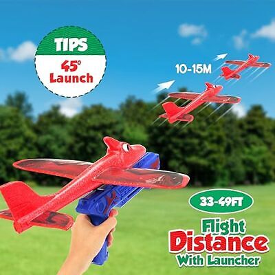 Dinosaur Airplane Launcher Toys for Boys: 3 Pack Dino Foam Airplanes Outdoor  Does not apply Does Not Apply - фотография #2