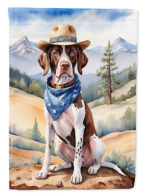 Pointer Cowboy Welcome Flag Canvas House Size DAC5955CHF Без бренда