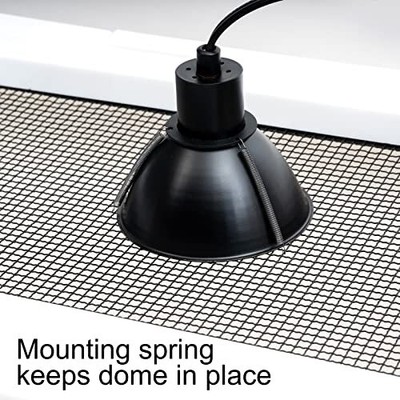 2PK Reptile Light Fixture w/ Lighting Heat Lamps and 4" Halogen Mini Dome Unbranded - фотография #6