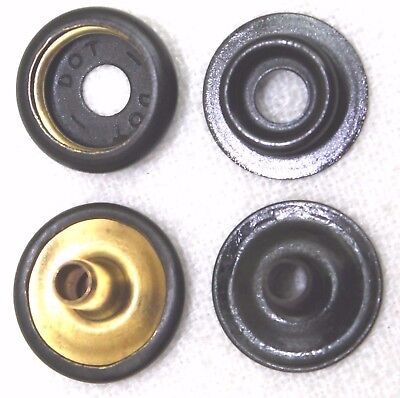 US military spec Blackened Brass full size Snap Repair Kit 2 sets Lot of 8 E6244 Без бренда - фотография #2