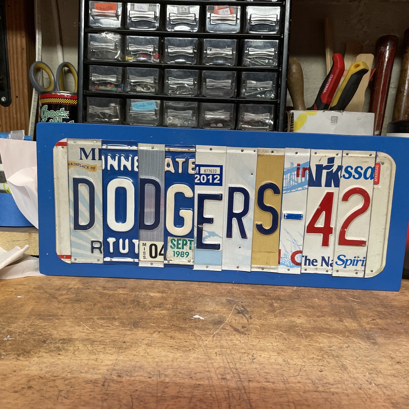 Jackie Robinson Brooklyn Dodgers Fan Poster/plaque. Без бренда
