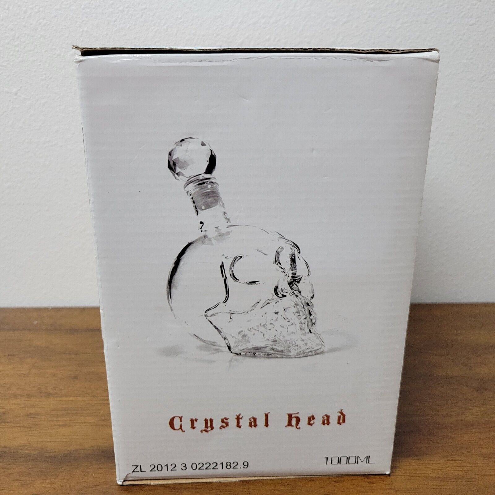 Crystal Head Vodka Decanter Glass Skull Barware Dan Aykroyd Design New  Crystal Head Vodka - фотография #2