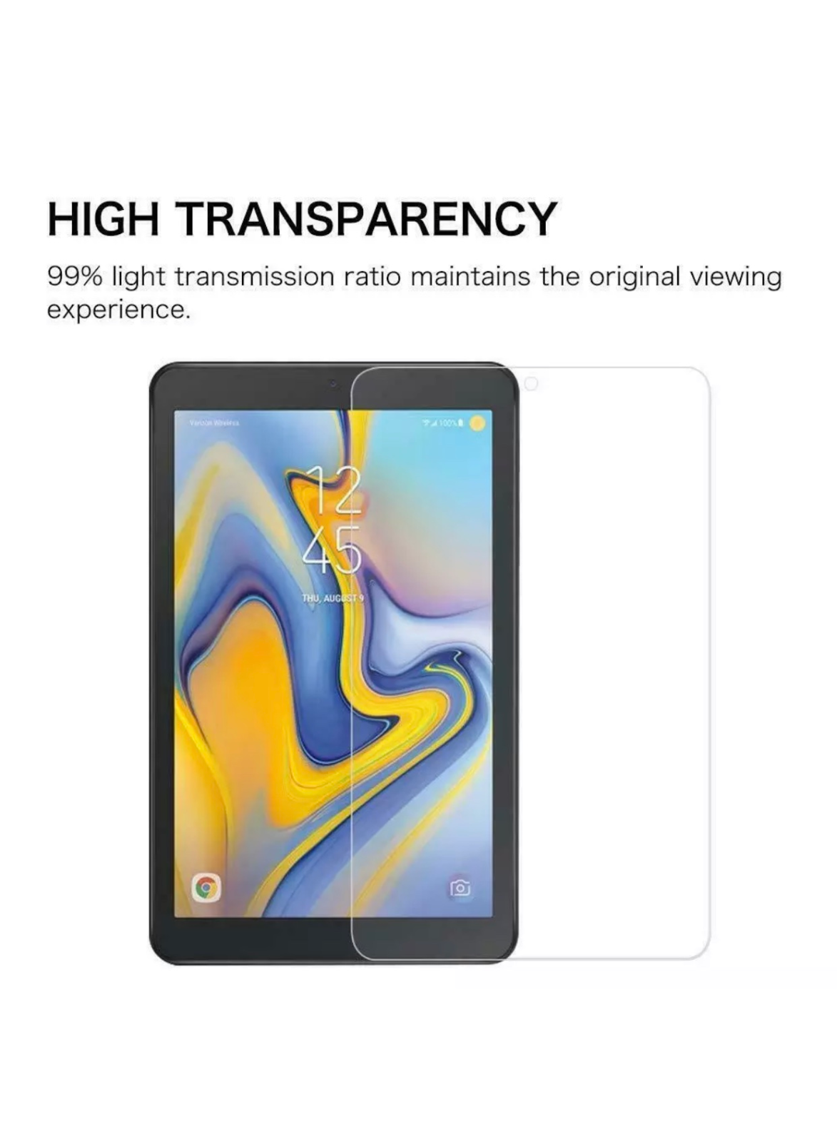 3 PACK Tempered Glass Screen Protector for Samsung Galaxy Tab A 8.0 2018 SM-T387 Unbranded T387-Tempered-Glass-2pcs - фотография #8