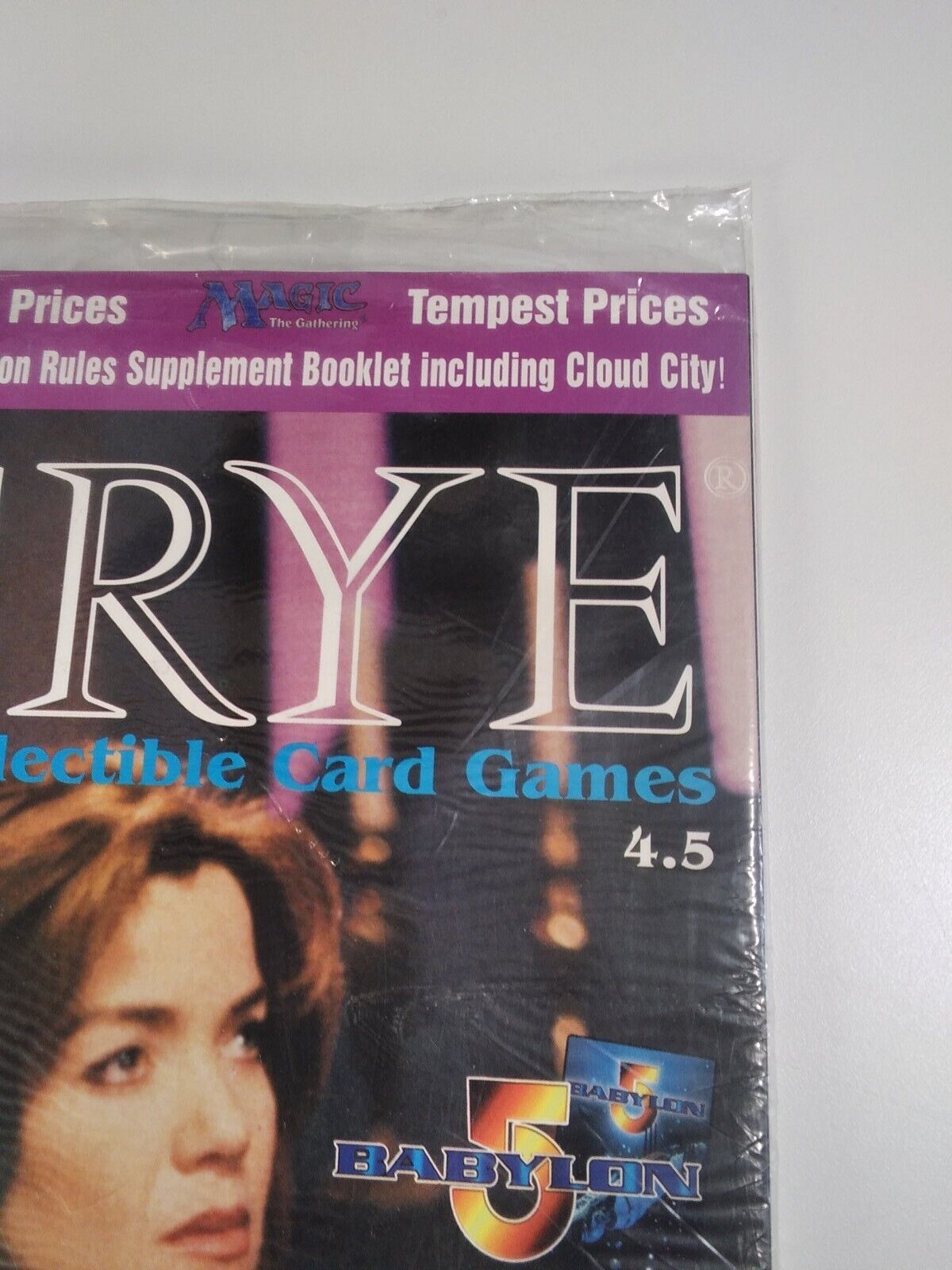 SCRYE Magazine Sealed Card 4.5 Vtg 1998 Card Game Guide Babylon 5 Star Wars MTG  Scrye - фотография #9