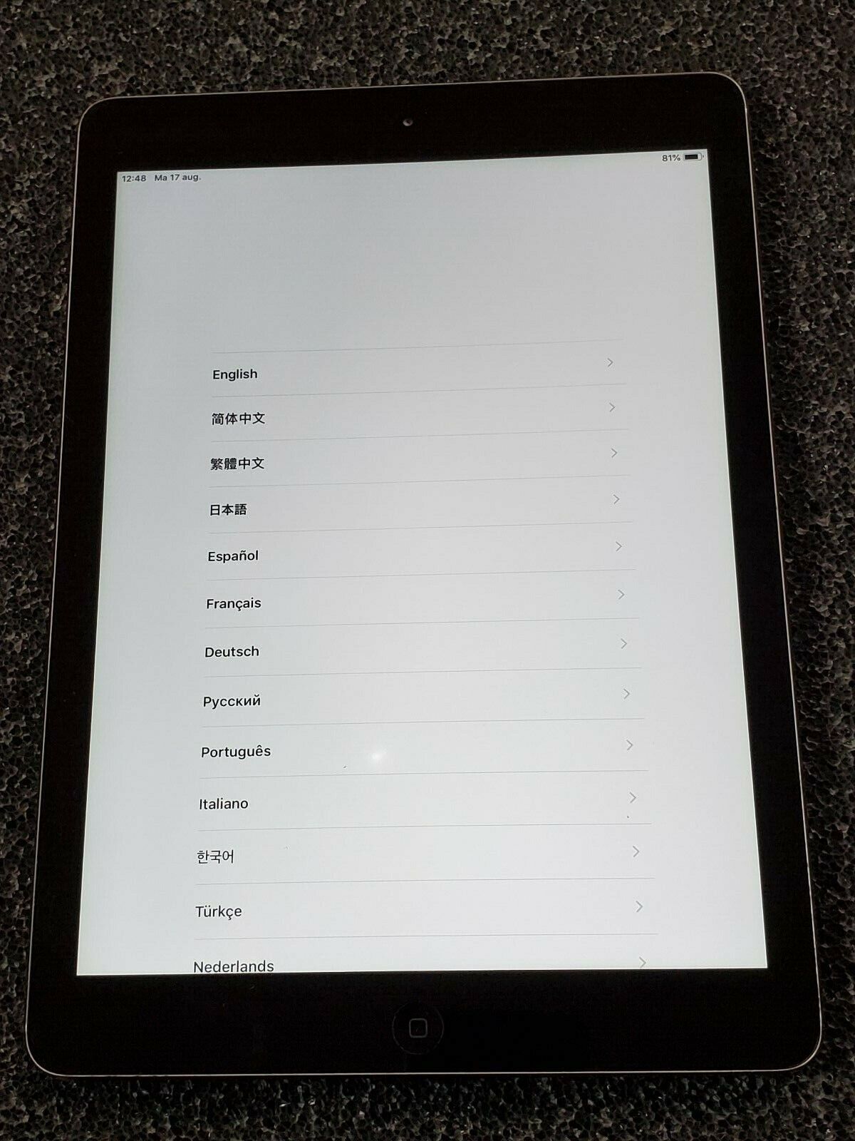 Apple iPad Air 1st Gen. - 16GB 9.7 in - Space Gray(MD785LL/A) grade c lot of 10 Apple - фотография #3