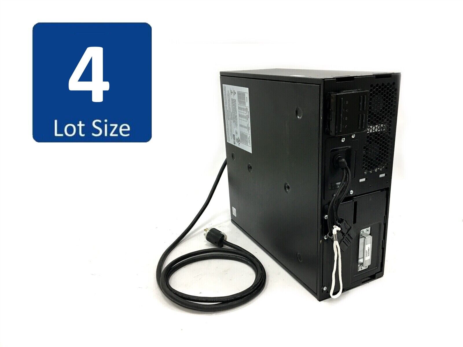 Lot of 4 APC 4U Smart-UPS X 1.8k Watts 1.92kVA 100-127V Rack/ Tower SMX2000LVNC APC SMX2000LVNC