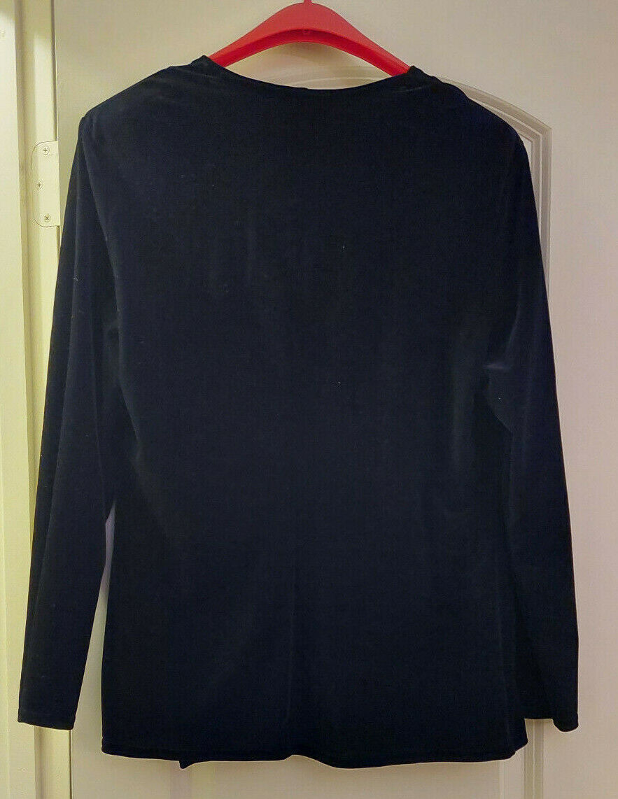 Vintage Onyx Nite Strapless Sequin Velvet Jumpsuit w/Velvet Jacket - Size 12 Onyx Nite - фотография #9