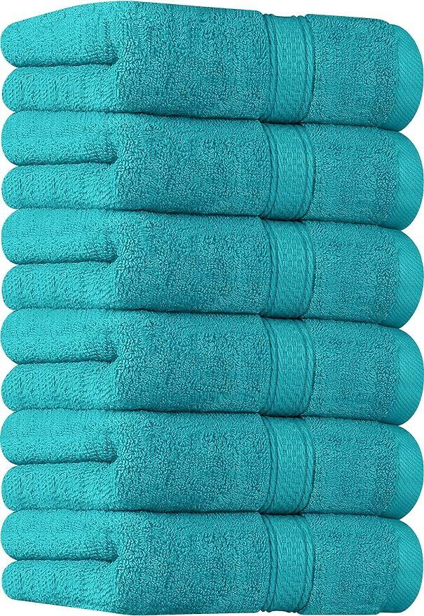 Premium Hand Towels 100% Combed Ring Spun 600 GSM Extra Large16x28 Utopia Towels Utopia Towels Does not apply - фотография #2