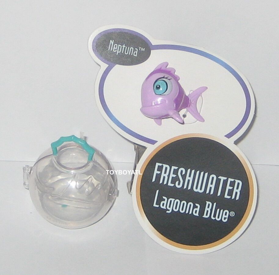 Monster High 13 Wishes Freshwater Lagoona Blue Doll Pet Purple Fish & Bowl NEW Mattel Pet