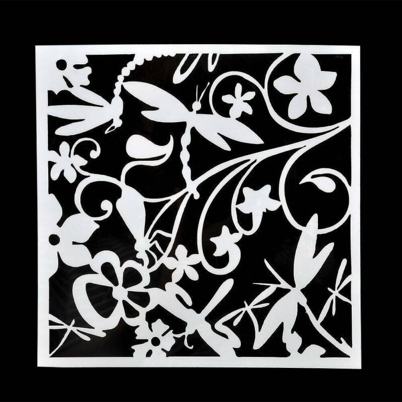 13Pcs/Lot Embossing Template Scrapbooking Walls Painting Layering Stencils DIY * Unbranded Does Not Apply - фотография #8