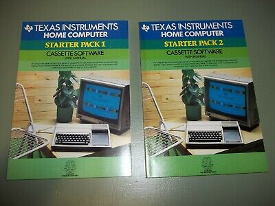 Set of 4 TI-99/4A TI99 Manuals STARTER PACK 1 & 2 - GAMEWRITERS' PACK 1 & 2 New  Texas Instruments - фотография #3