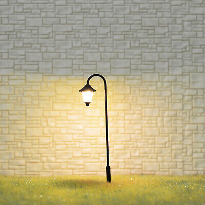 5 x HO scale model train street lights LED lamppost path lamp + resistor #S0913 Unbranded Does Not Apply - фотография #4