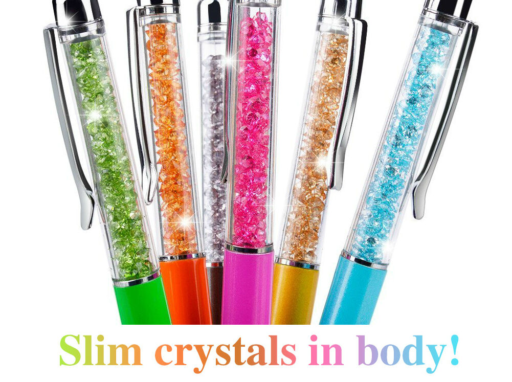 12PCS Bling Crystals Diamond Ballpoint Pens Office School Supply Stationery gift Aimilcall - фотография #3