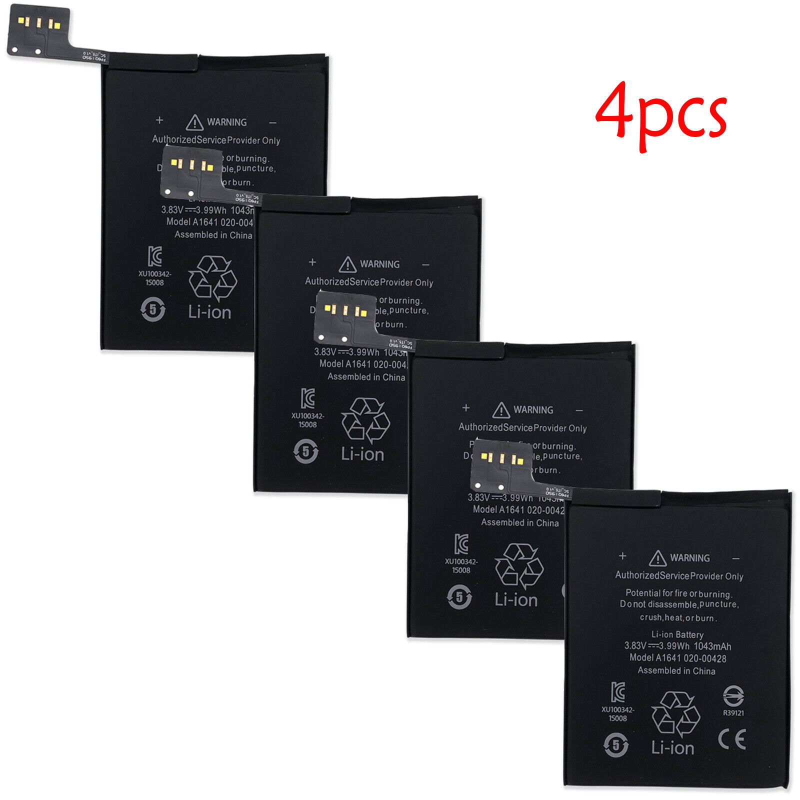 4X 616-0619 616-0621 Battery for iPod Touch 5 5th Gen A1421 A1509 16GB 32GB 64GB Unbranded Does Not Apply