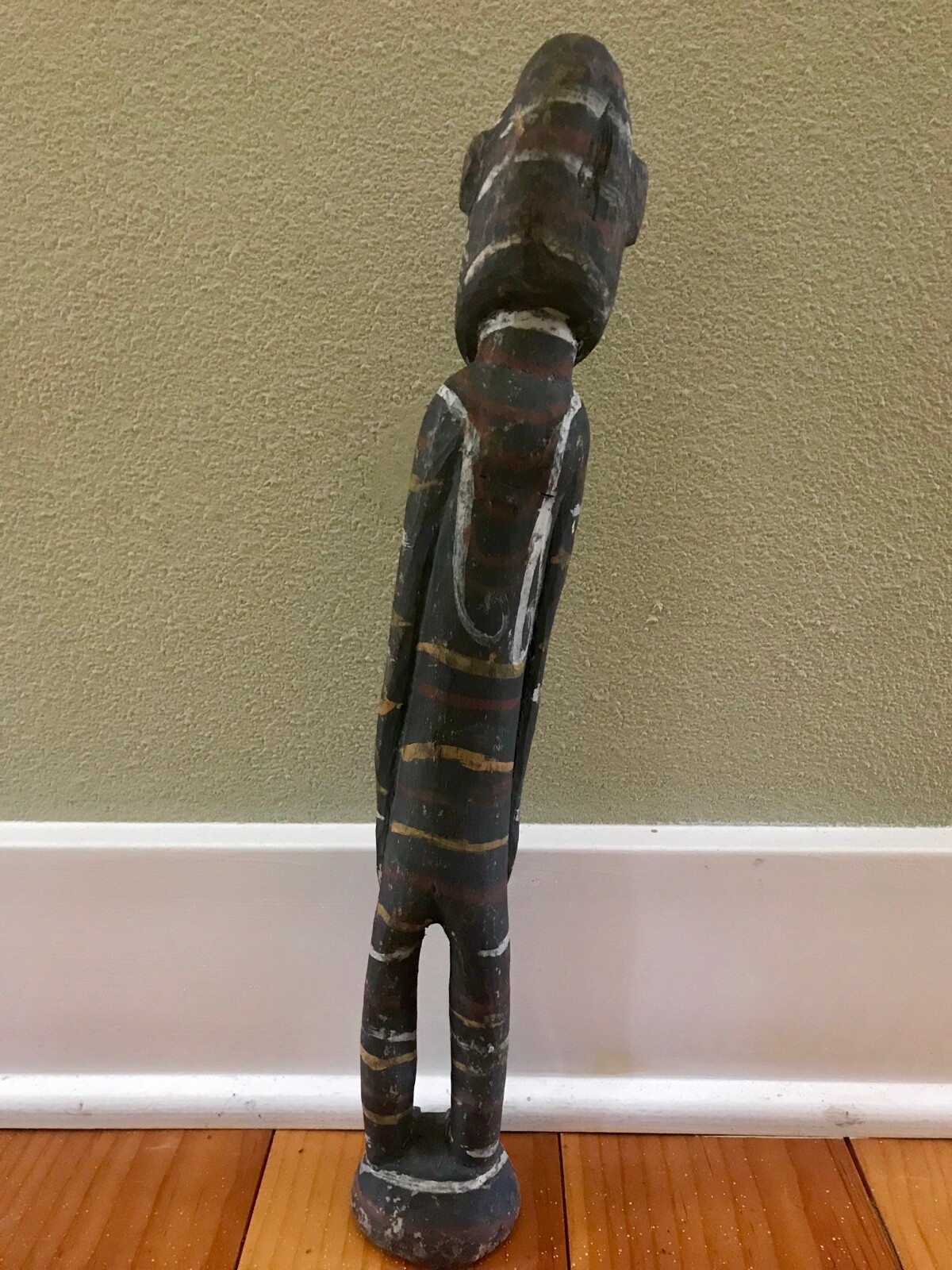 TWO Ethnographic Oceania New Guinea carvings Без бренда - фотография #5