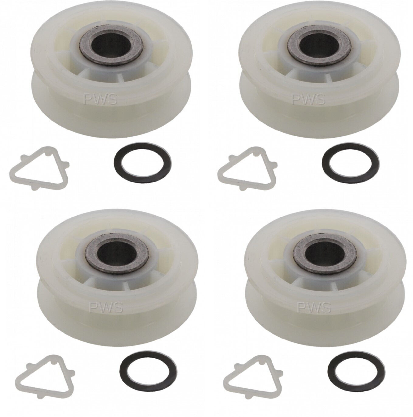 279640 Compatible Dryer Idler Pulley Roller for Whirlpool Kenmore New 4 Pack Scaroo 279640 - фотография #3
