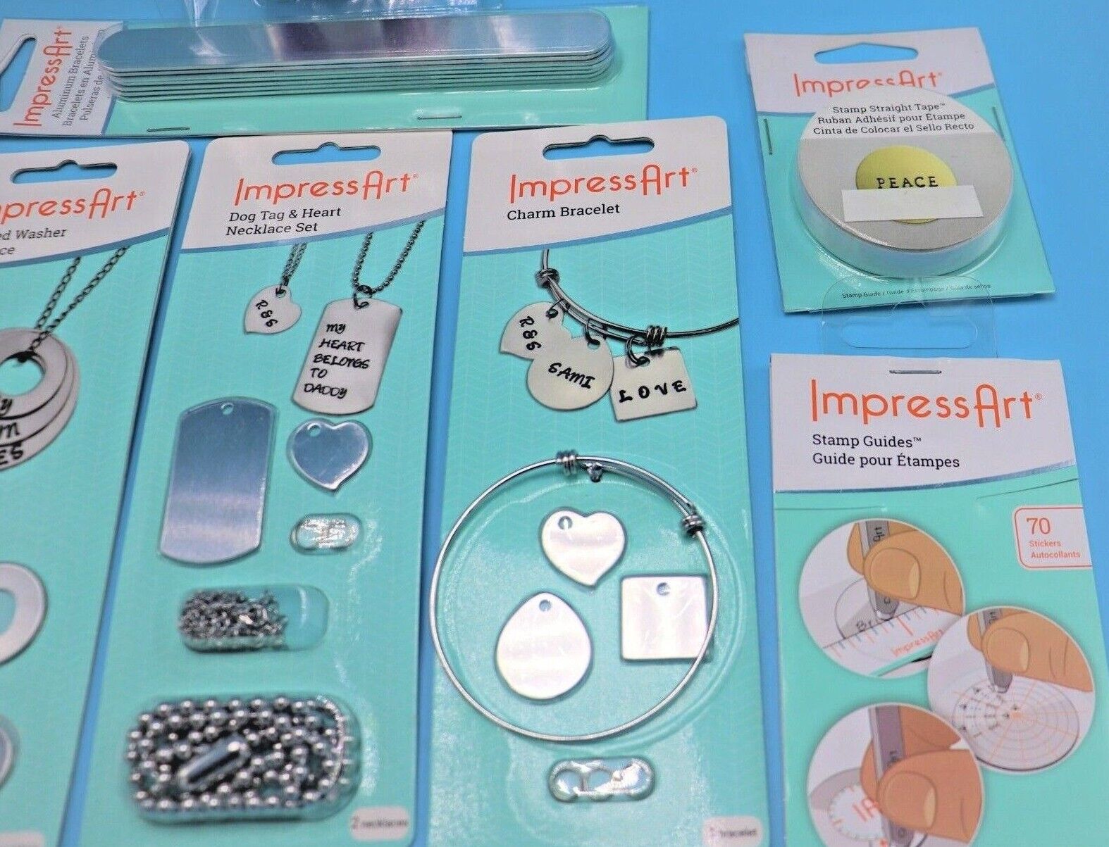 ImpressArt metal Stamping Essential jewelry blanks - bracelet -enamel marker lot ImpressArt Does Not Apply - фотография #5