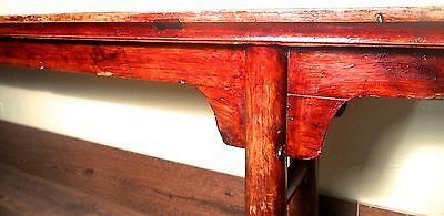  Antique Chinese Ming Bench (3273), Cypress Wood, Circa 1800-1849 Без бренда - фотография #2