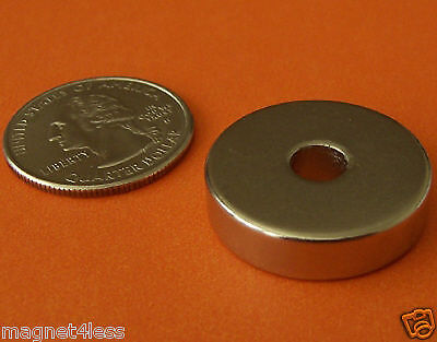 (4) 1 ODx1/4 IDx1/4  Rare Earth Neodymium Ring Magnet Grade N42 1x1/4x1/4 Applied Magnets NR013