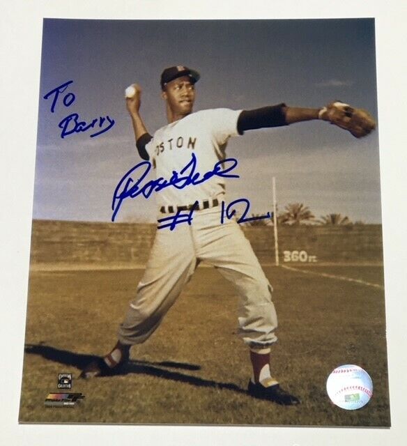 Red Sox - Signed Pumpsie Green Photo/Topps 2004+2007 Boxed Card Sets/7 Edward Ve Без бренда - фотография #2