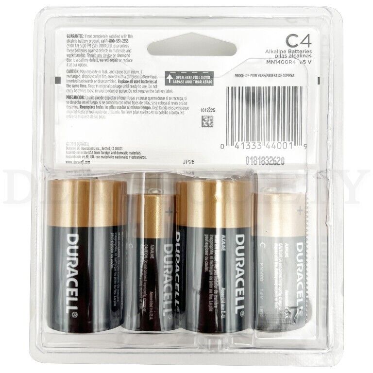 Lot of 3 - Duracell Coppertop C Batteries - 12 Batteries Total Duracell STL318964 318964 - фотография #2