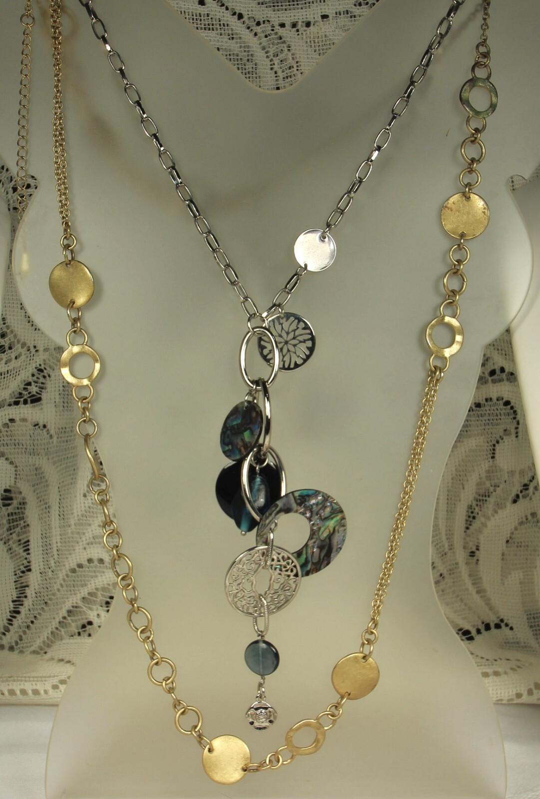 LIA SOPHIA Designer Jewelry Lot 16pcs All Signed WEARABLE No Missing Stones NICE lia sophia - фотография #5