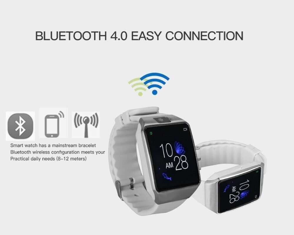 10PC Wholesale G12 White and Silver Bluetooth Touchscreen Smart Watch Unbranded Smartwatch Bluetooth - фотография #4