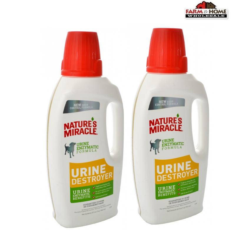 (2) Nature's Miracle Dog Pet Floor Urine Destroyer 32oz ~ New Nature's Miracle B1822520 - фотография #3