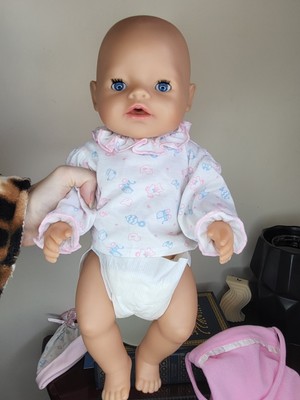 Baby born doll 2013 ZAPF Creations comes with diaper bag Zapf - фотография #3