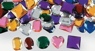10 Jumbo Self Adhesive Jewels Gems for Kids Crafts Без бренда