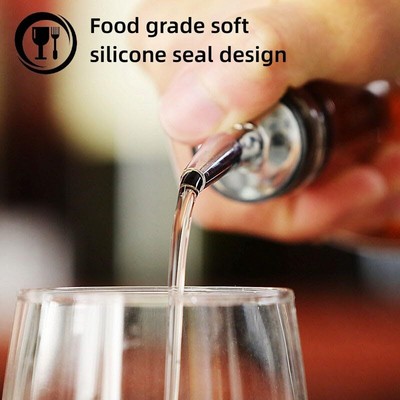 Pour Spouts for Liquor Bottles, Liquor Pour Spout with Pour Spout set of 7 Does not apply Does Not Apply - фотография #8