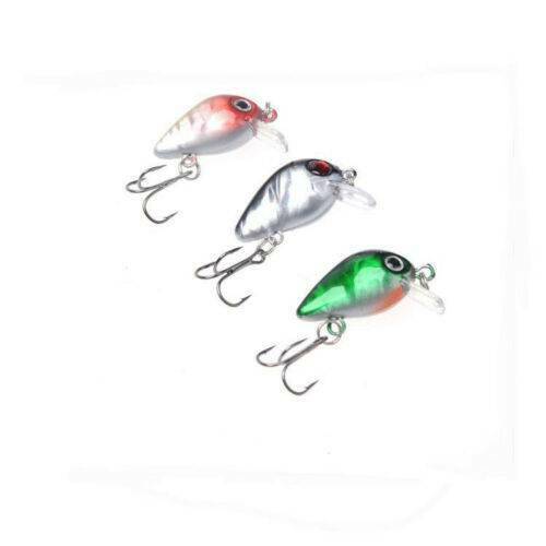 10 Fishing Lures Lots Of Mini Minnow Fish Bass Tackle Hooks Baits Crankbait Unbranded Does Not Apply - фотография #9