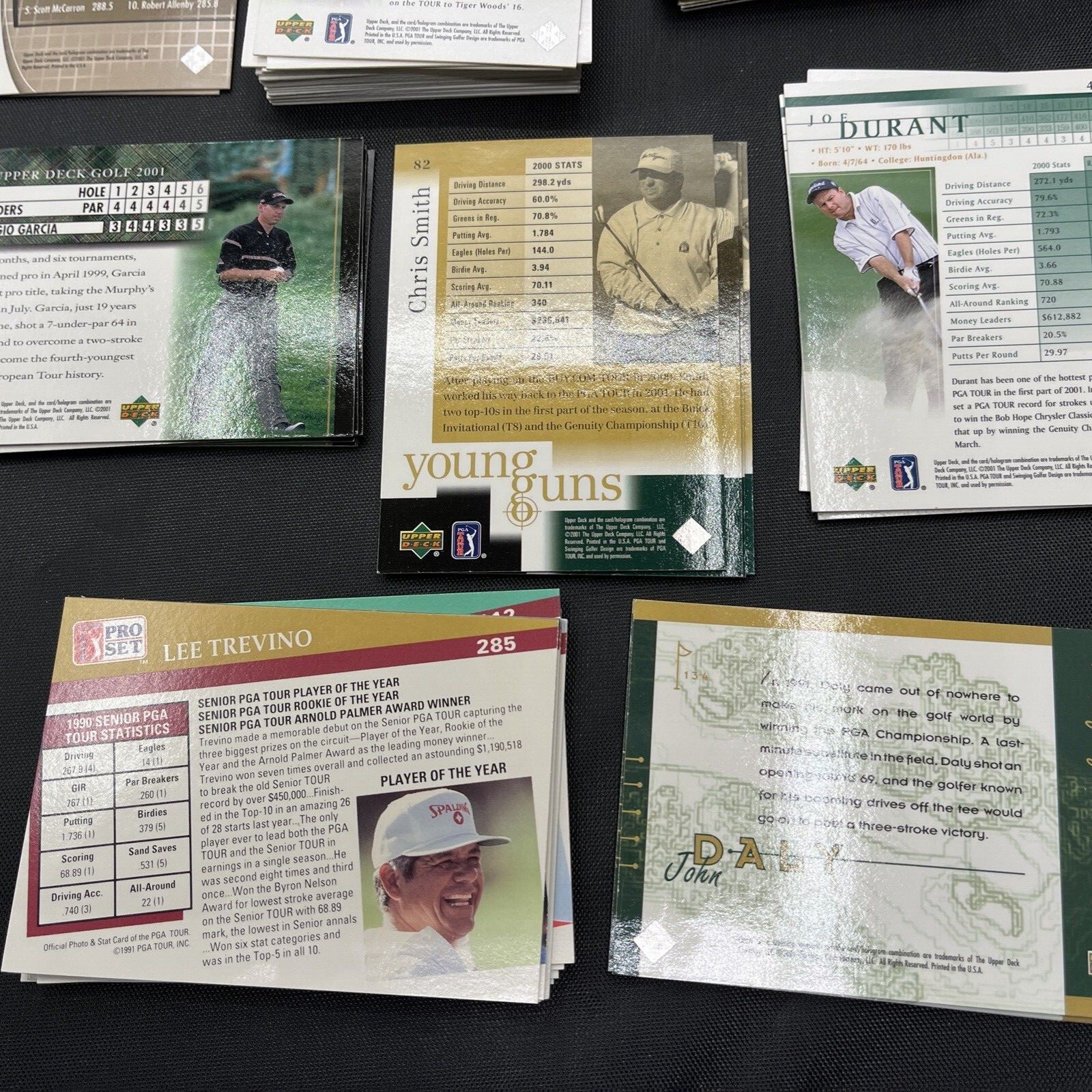 1990's GOLF UPPER DECK / PRO SET TRADING CARDS COMBINATION SET  88 Без бренда - фотография #4