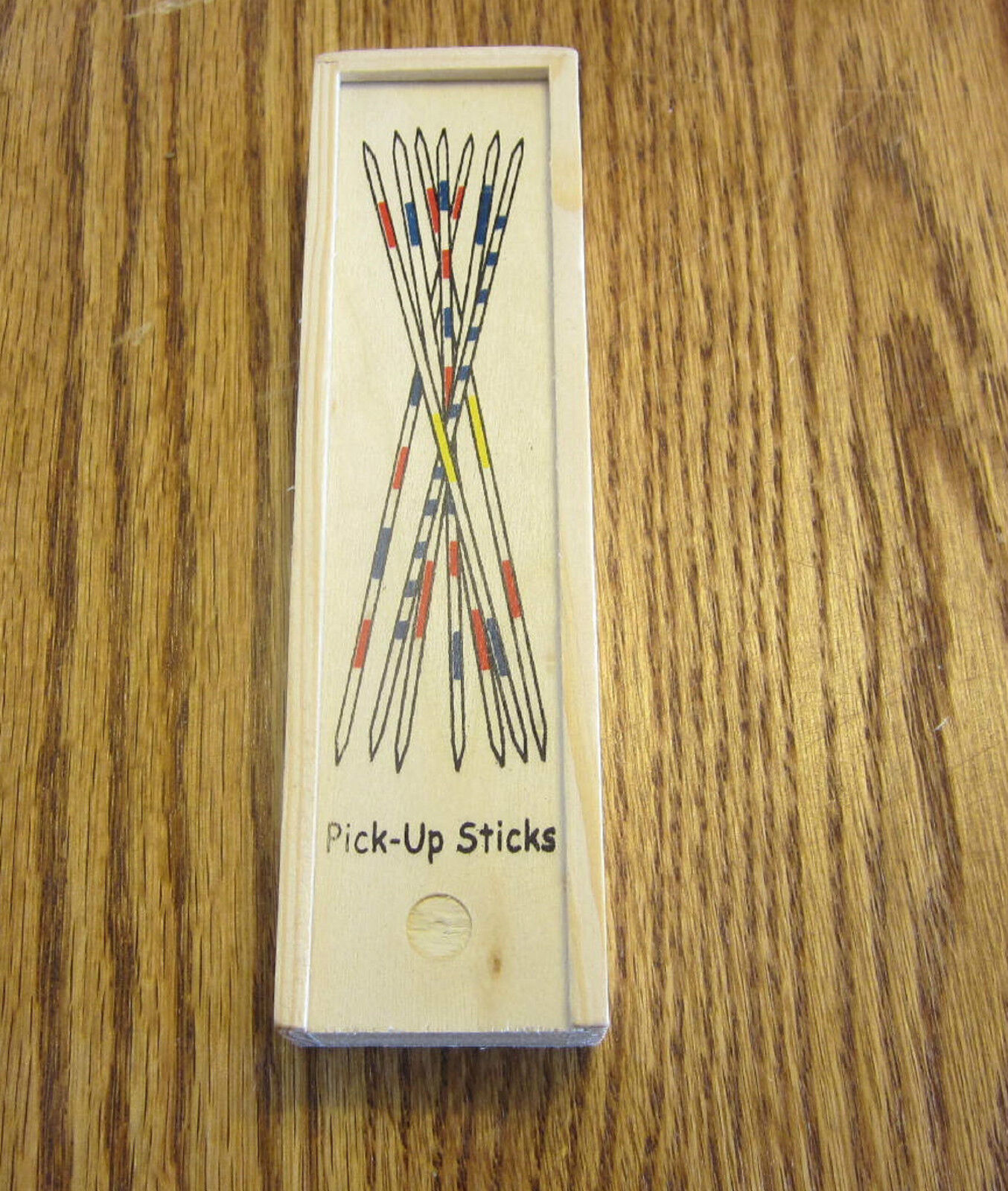 2 SETS OF NEW WOOD PICK UP STICKS WITH WOODEN BOX PICK-UP MIKADO SPIEL GAME PICK UP STICKS - фотография #6